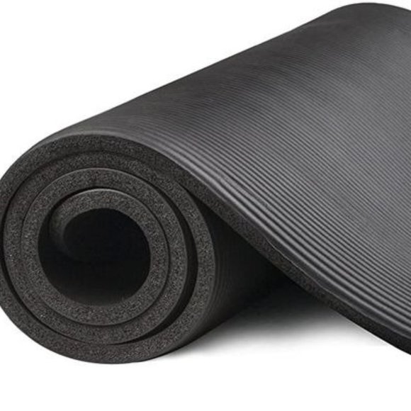 GoYoga All-Purpose 1/2-Inch Extra Thick Yoga Mat - Picture 2 of 3